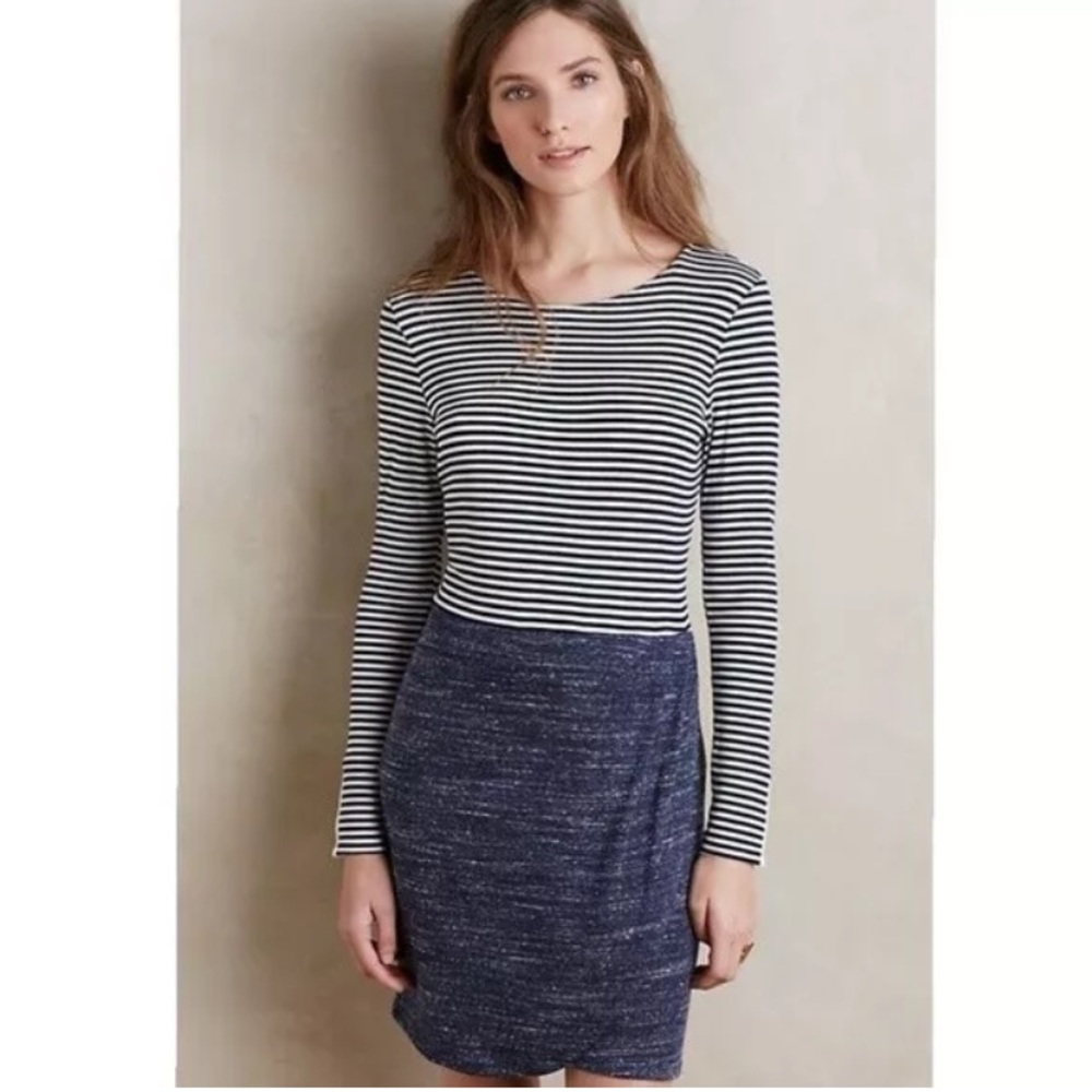 Dolan Striped Heather Knit Dress